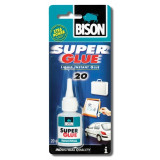 Bison Super Glue Industry 20ml blistr - Sekundové lepidlo v průmyslovém balení