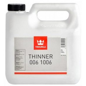Tikkurila THINNER 1006 3L ředidlo do alkydových nátěrových hmot průmyslových