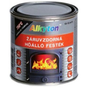 Alkyton žáruvzdorná vypalovací barva 0,75L stříbrná 