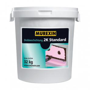 Murexin Izolační stěrka živičná 2K Standard sada 32 kg