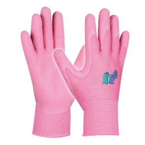 GEBOL 709704 dětské pracovní rukavice Kids 5-8 let pink, SB 