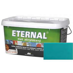 AUSTIS ETERNAL mat akrylátový 5 kg tmavě zelená 022