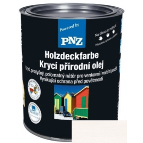 PNZ Krycí přírodní olej weiß / bílá 0,25 l