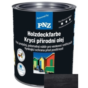 PNZ Krycí přírodní olej schwarzgrau / černošedá 0,75 l