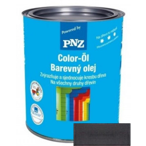 PNZ Barevný olej graphitschwarz / grafitová černá 0,25 l