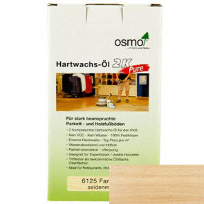 OSMO 6125 Tvrdý voskový olej 2K Pure 1 L
