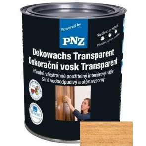 PNZ Dekorační vosk transparent eiche / dub 0,25 l