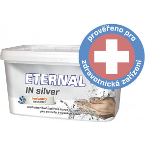 ETERNAL IN SILVER antibakteriální malířská barva s obsahem stříbra 1kg
