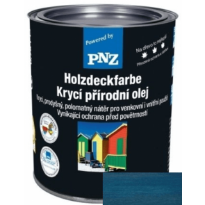 PNZ Krycí přírodní olej royal-blau / královská modrá 0,75 l