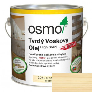 OSMO 3062 Tvrdý voskový olej Original 0,375 L