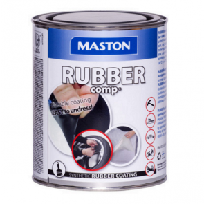 Maston  RUBBERcomp černý pololesklý -  ochranný snímatelný gumový nástřik 3L