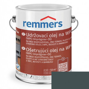 REMMERS Udržovací olej na WPC ŠEDÁ 2,5L