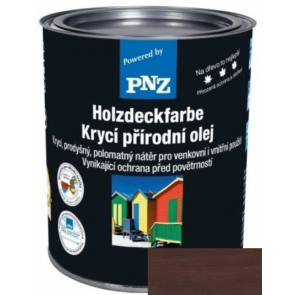PNZ Krycí přírodní olej dunkelbraun / tmavě hnědá 2,5 l