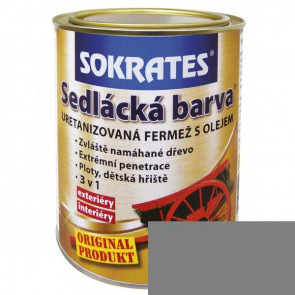SOKRATES Sedlácká barva 0130 tmavá šedá 5 kg