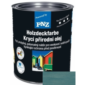 PNZ Krycí přírodní olej türkisblau / tyrkysově modrá 0,25 l