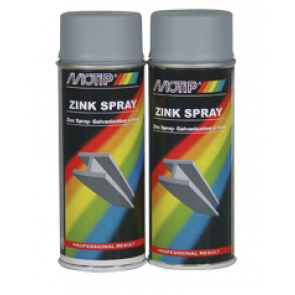 MOTIP Zinkový sprej 400ml  zinkový sprej je jedinečný výrobek na ochranu oceli proti korozi s vysokým obsahem zinku (90 %)