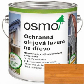 OSMO 728 Ochranná olejová lazura 0,75 L